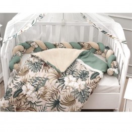 abo Σετ προίκας 3τμχ 70*140 Tropical Leaves 2903-830